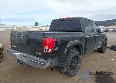 2005 Nissan Titan Se z USA, uszkodzony, nr VIN 1N6AA07B35N508334